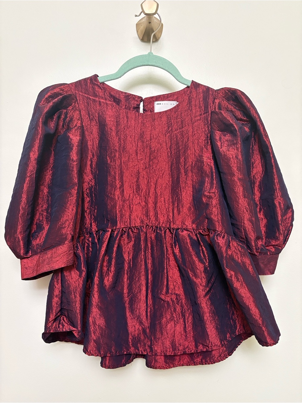 Fancy ASOS Design Blouse Red/Wine